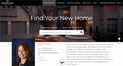 Desktop Screenshot of catherinearlen.com